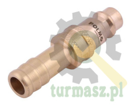 Szybkozłącze pneumatyczne P26 NW7.2 wtyczka pod wąż DN13mm POLMO ( sprzedawane po 5 )