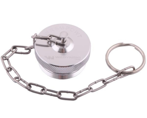 Pokrywa aluminiowa (korek, zaślepka) z gwintem zewnętrznym wkręcany do zaworów skręcanych - wtyczek serii WRS Waryński ( sprzeda Pokrywa aluminiowa (korek, zaślepka) z gwintem zewnętrznym wkręcany do zaworów skręcanych - wtyczek serii WRS Waryński ( sprzeda