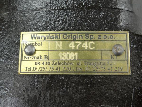 Pompa zębata N-474C P2CP2213C4B26C Spychacz JCB 430 Waryński Pompa zębata N-474C P2CP2213C4B26C Spychacz JCB 430 Waryński