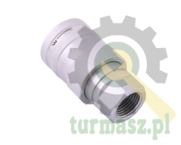 Szybkozłącze hydrauliczne gniazdo G1/2"BSP gwint wewnętrzny EURO PUSH-PULL (ISO 7241-A) Waryński