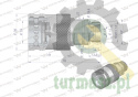 Szybkozłącze hydrauliczne gniazdo z eliminatorem ciśnienia M22x1.5 gwint zew. EURO PUSH-PULL (9100822G) (ISO 7241-A) Waryński