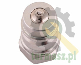 Szybkozłącze hydrauliczne wtyczka z eliminatorem ciśnienia G1/2"BSP gwint wew. ISO 7241-A Waryński