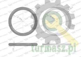 Zestaw uszczelnień do szybkozłączy hydraulicznych 1/2" ISO 7241-A (seria EURO) Waryński ( sprzedawane po 5 )
