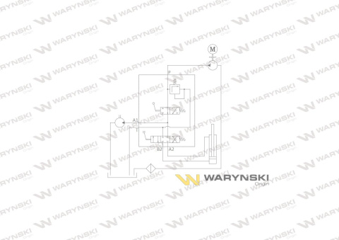 Zawór sterujący zespolony (do kotwiarki) W-450W1 UW1-02-000C3 Waryński Zawór sterujący zespolony (do kotwiarki) W-450W1 UW1-02-000C3 Waryński
