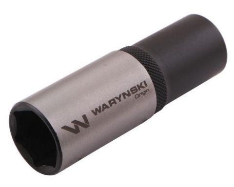 Nasadka sześciokątna 1/2". 19 mm. długa. CrV50BV30. DIN 3124. Waryński Nasadka sześciokątna 1/2". 19 mm. długa. CrV50BV30. DIN 3124. Waryński
