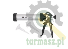 Wyciskacz do mas silikonowych 9"225 mm - tuba aluminiowa / TEGER