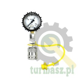 Zestaw pomiarowy ciśnienia hydrauliki z manometrem 160 bar gniazdo EURO Push-Pull Waryński
