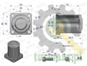 Kołpak rozdzielacza hydraulicznego dolny 120L VOIMA