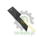 Nóż, stały rozdrabniacz słomy sieczkarnia 198x50x3mm otwór 6.5 zastosowanie Z59033 280910Z John Deere WARYŃSKI, Waryński