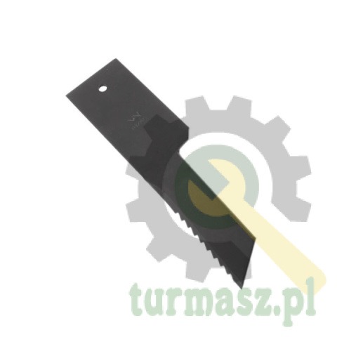 Nóż, stały rozdrabniacz słomy sieczkarnia 198x50x3mm otwór 6.5 zastosowanie Z59033 280910Z John Deere WARYŃSKI, Waryński