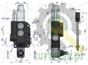 Rozdzielacz hydrauliczny 1-sekcyjny 80L z sekcją pływającą VOIMA