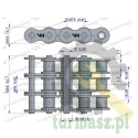 Łańcuch rolkowy 10B-3 (R3 5/8) 5 m Waryński