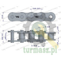 Łańcuch rolkowy wzmocniony 10A-1 ANSI A 50 (R1 5/8) 2.5m Waryński