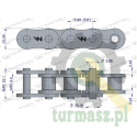 Łańcuch rolkowy wzmocniony przemysłowy 10AH-1 ANSI A 50H (R1 5/8) 5m Waryński