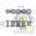 Łańcuch rolkowy wzmocniony przemysłowy 10BH-1 (R1 5/8) 5 m Waryński