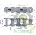 Łańcuch rolkowy z oringiem ANSI A 120 (R1 1.1/2) 5m Waryński