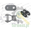 Półogniwo łańcucha 10B-1 (R1 5/8) Waryński ( sprzedawane po 10 )