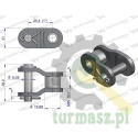 Półogniwo łańcucha 16BX-1 (R1 1) Waryński ( sprzedawane po 10 )
