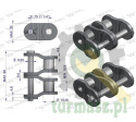 Półogniwo łańcucha przemysłowe P20AH-2 ANSI A 100H (R2 1.1/4) Waryński ( sprzedawane po 3 )