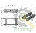 Zamek łańcucha 2060 212A (R1 1.1/2) Waryński ( sprzedawane po 5 )