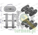 Zamek łańcucha prosta płytka Z10B-2 (R2 5/8) Waryński ( sprzedawane po 10 )