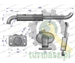 Tłumik T25 INOX WARYŃSKI