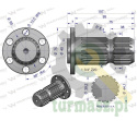 Wałek, WOM z kołnierzem na 6 otworów adapter Z20 - 1 3/4, Waryński