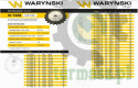 Koło, zębate hartowane tarcza 20B-1 (R1 1.1/4) Z-10, Waryński