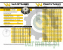 Koło zębate hartowane z kołnierzem 10B-1 (R1 5/8) Z-10 Waryński