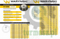 Koło, zębate hartowane z kołnierzem 20B-1 (R1 1.1/4) Z-24, Waryński