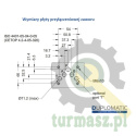 Rozdzielacz (elektrozawór NG 10) suwak "H" DL5-S2/10N-D24K1 24VDC (cewka x 2) Compact 320bar. 125l/min Duplomatic