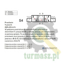 Rozdzielacz (elektrozawór NG 10) suwak "n" DL5-S4/10N-D24K1 24VDC (cewka x 2) Compact 320bar. 125l/min Duplomatic