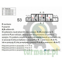 Rozdzielacz (elektrozawór) suwak "Y" DS3-S3/11N-D12 12V DC (cewka x 2) Heavy 350bar. 100l/min Duplomatic