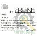 Rozdzielacz (elektrozawór) suwak "Y" DS3-S3/11N-D24 24V DC (cewka x 2) Heavy 350bar. 100l/min Duplomatic