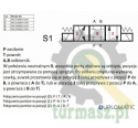 Rozdzielacz (elektrozawór) suwak "odcięty" DL3-S1/10N-D12 12V DC (cewka x 2) Compact 280bar. 50l/min (do Opryskiwacza) Duplomati