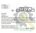 Rozdzielacz (elektrozawór) suwak "odcięty" DS3-S1/11N-D12 12V DC (cewka x 2) Heavy 350bar. 100l/min Duplomatic