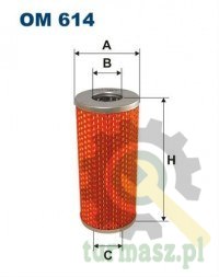 Filtr oleju OM614 Filtron